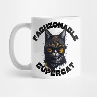 Fashionable cat Mug